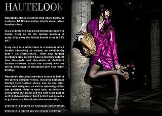 Fab Site: HauteLook.com